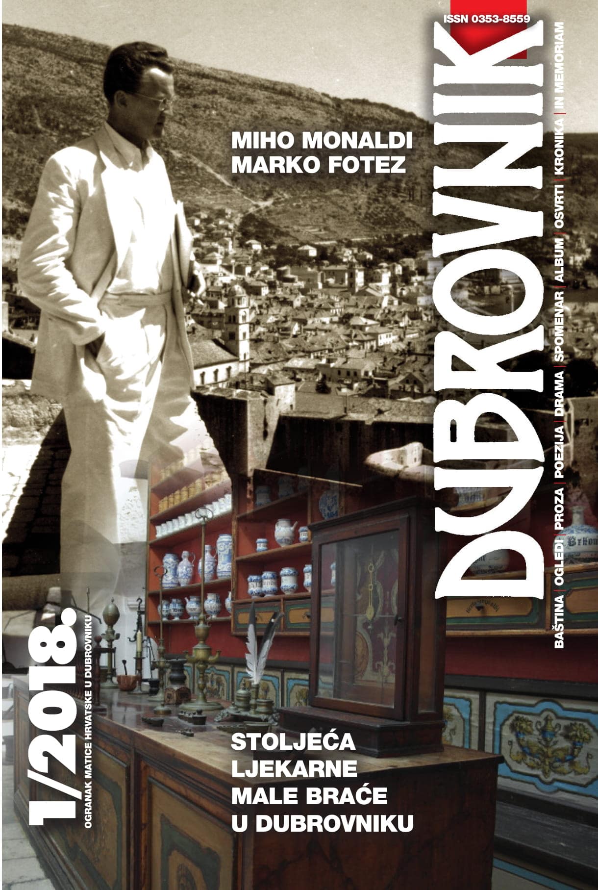 Časopis Dubrovnik 1/2018