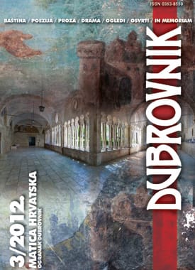 Časopis Dubrovnik 3/2012