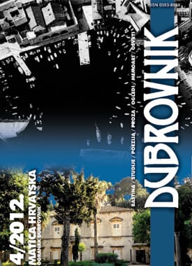 Časopis Dubrovnik 4/2012