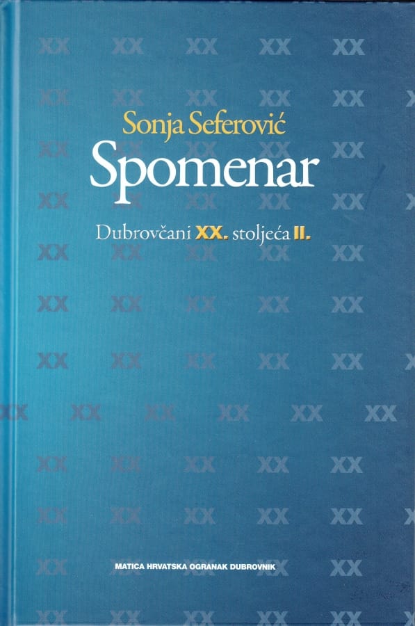 Sonja Seferović - Spomenar