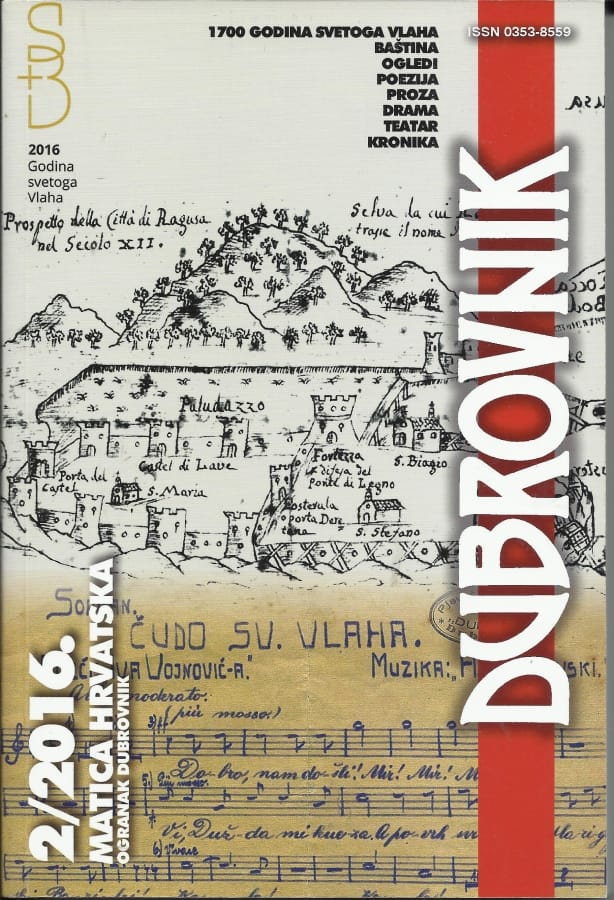 Časopis Dubrovnik 2/2016